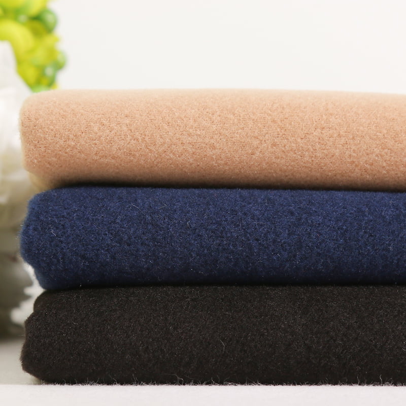 FX50081 Doppelte doppelte Seite gebürstete Poly Rayon Spandex Stoff für Wintermantel