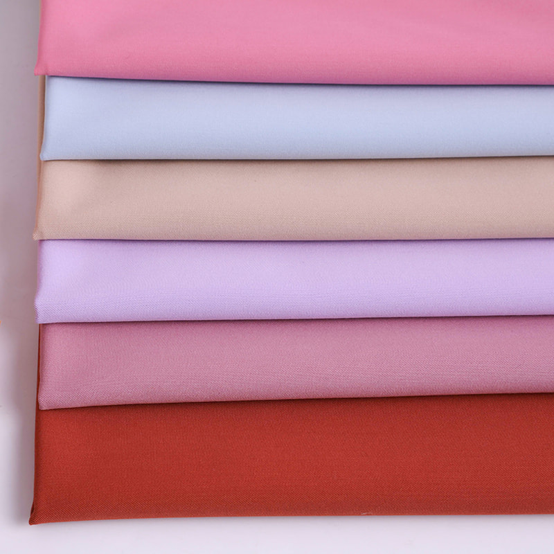FX50316 Weiche Handgefütterung der einfachen Polyester Rayon 4 -Wege -Dehnungsstrecke für Peelings und medizinische Uniformen