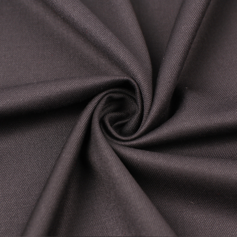 FX50388 Faltenfestes weiches Handgepolyester -Viskose mit Stretch -Twill -Stoff für Hosen und Blazer