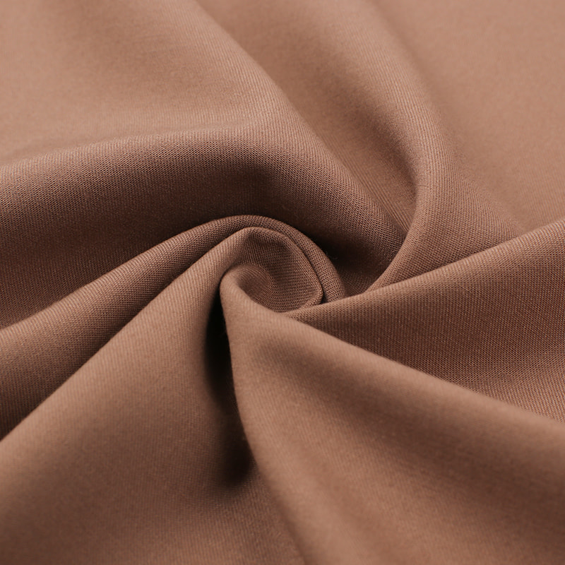 FX54285 Mode Frauenanzug Kleidungsmaterial gewebtes Polyester Rayon Spandex Mischung Stretch -Anzeige Stoff