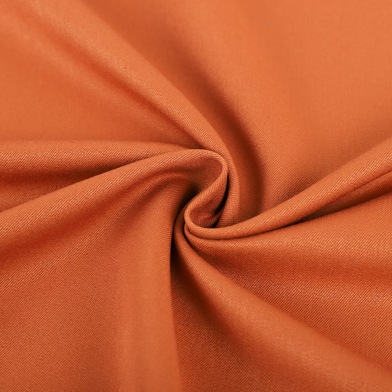FX54434 Weiches Handgefühl T/R Polyester Rayon Spandex Twill Stoff für Hosenkleid Blazer usw.